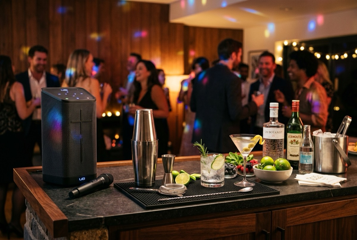 Kit de coctelería y fiesta para el anfitrión
